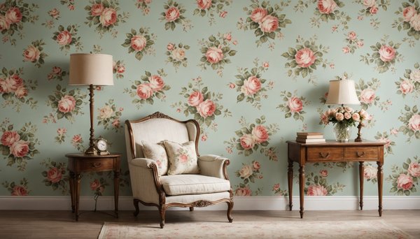 Papier peint shabby chic : élégance vintage pour votre intérieur